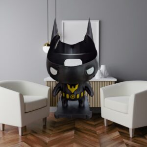 Base de Alexa Echo Dot 4 y 5ta generación Batman