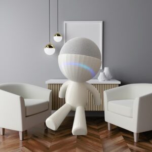 Base de Alexa Echo Dot 4 y 5ta generación Muñeco