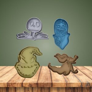 Moldes de Galletas Estraño Mundo de Jack Skellington