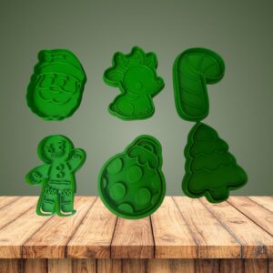 Moldes de Galleta Navideño 1.