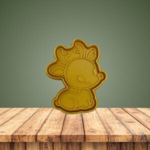 Moldes de Galleta Navideño Venado.